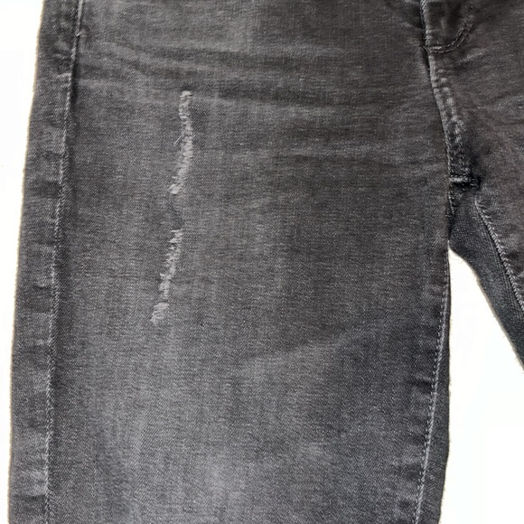 AG  Adriano Goldschmied Stilt Crop Cigarette Jean Crop Distressed - Picture 4 of 7